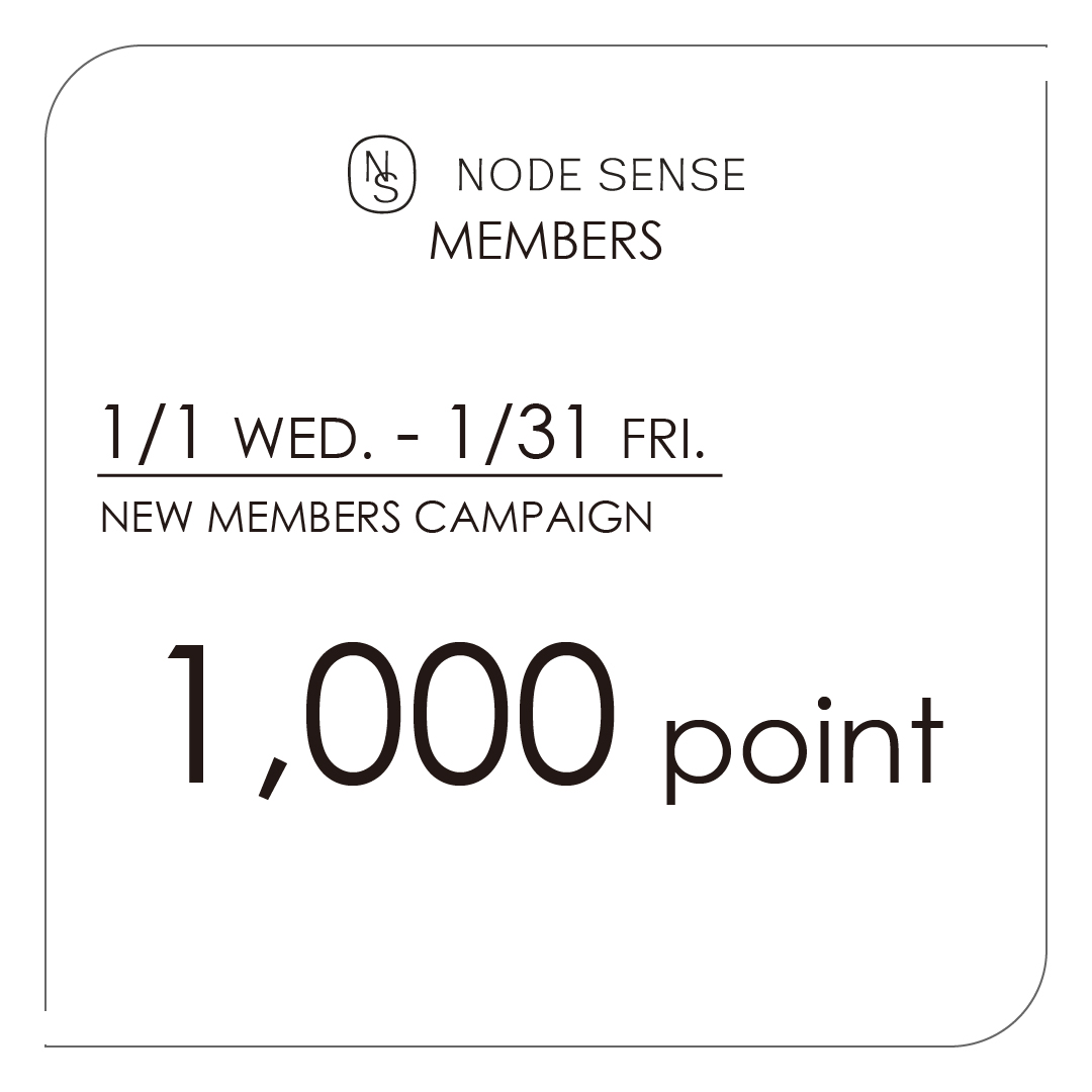 【 NEW MEMBERS 】 1,000 point